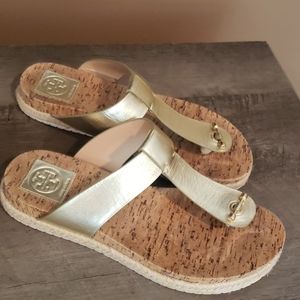 Tory Burch Gold Sandal